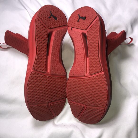 PUMA Fierce Sneakers Fenty Women Size 8.5 Red Core Quilted Training LaceLess - Picture 10 of 10